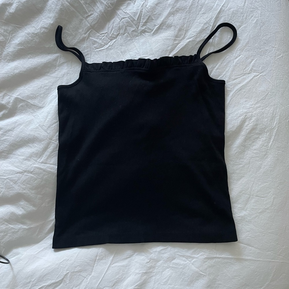 NWT black asos tank